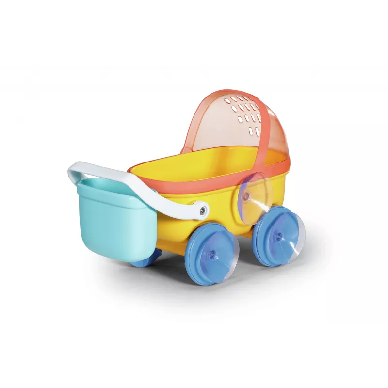 BABY born Splish Splash Pram with Emma Bath nukk Multicolour