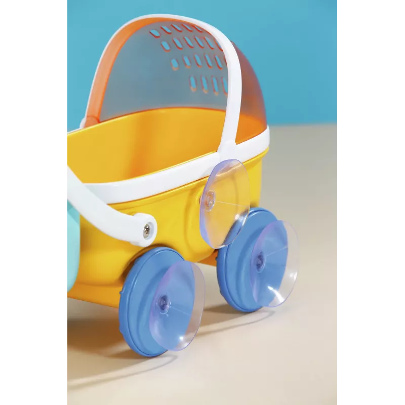BABY born Splish Splash Pram with Emma Bath nukk Multicolour