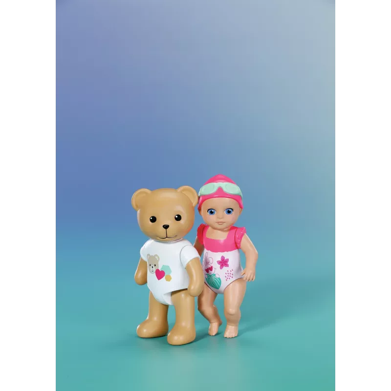 BABY born Splish Splash Teddy vanniloom mitmevärviline