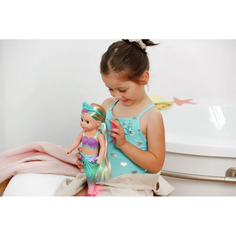 nukk zapf creation BABY born Mermaid model 837368 – bathable baby nukk with mermaid tail