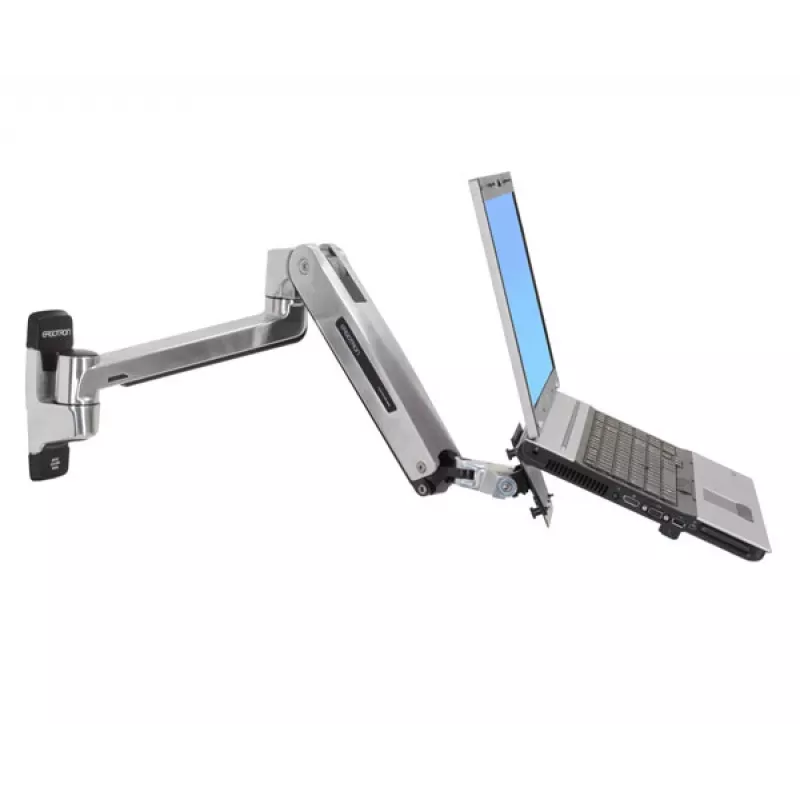 ERGOTRON Lx istumise-seismise seinahoidik LCD-käele (poleeritud alumiinium)