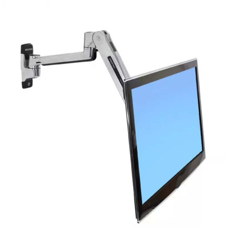 ERGOTRON Lx istumise-seismise seinahoidik LCD-käele (poleeritud alumiinium)