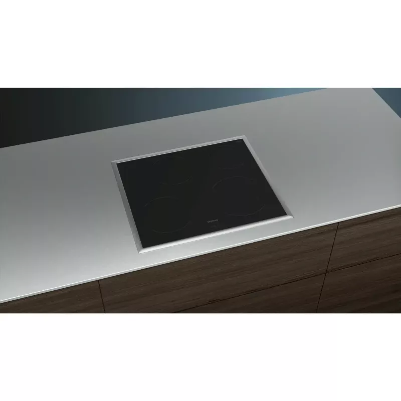 Toiduvalmistamise seadmete komplekt Siemens EQ311KA1ZM — keraamiline pliit (4 tsooni), elektriahi 71 L, klaaskeraamiline pind