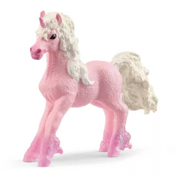 schleich BAYALA lille-ükssarviku varss, 5 a, ükssarvik / Pegasus, ükssarved ja haldjad, mitmevärviline