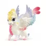 Schleich BAYALA vikerkaare beebilohe kujuke vanusele 5+, beež sinine roheline, ükssarviku/pegase teema