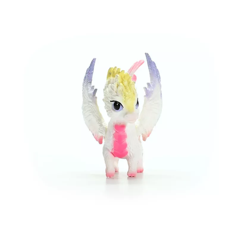 Schleich BAYALA vikerkaare beebilohe kujuke vanusele 5+, beež sinine roheline, ükssarviku/pegase teema