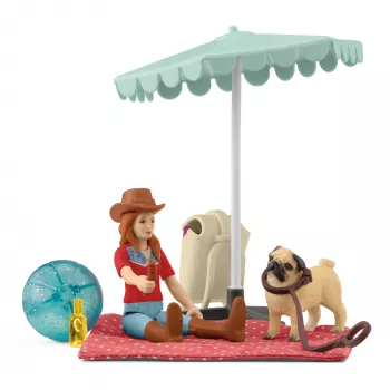 schleich HORSE CLUB Järve äärde päevareis, Loom, Hobused, Taskukomplektid, 5 a, Mitmevärviline