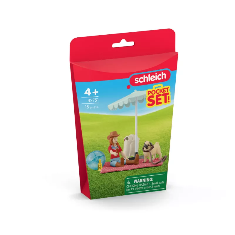 schleich HORSE CLUB Järve äärde päevareis, Loom, Hobused, Taskukomplektid, 5 a, Mitmevärviline