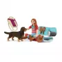 schleich HORSE CLUB Ööbimismängukomplekt Hannah'ga, loom, hobused, taskukomplektid, 5 a, mitmevärviline