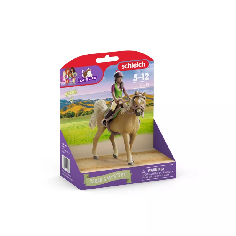 schleich HORSE CLUB Sarah & Mystery, 5 a, Hobused, Mitmevärviline