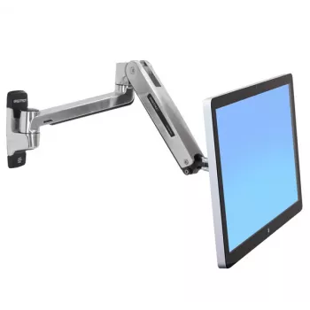 ERGOTRON Lx HD istumiseks-seismiseks seinale kinnitatav LCD-käsi (poleeritud alumiinium)