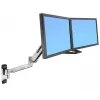 ERGOTRON Lx HD istumiseks-seismiseks seinale kinnitatav LCD-käsi (poleeritud alumiinium)