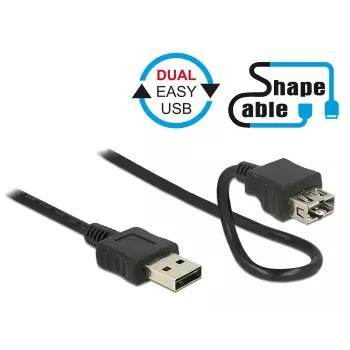 USB-kaabel DeLOCK 2m 2xUSB2.0-A