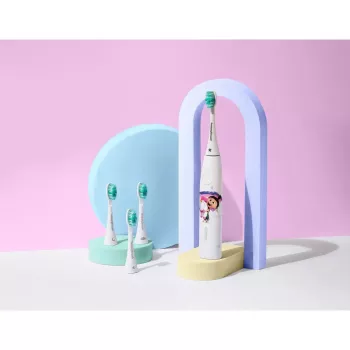 Elektriline hambahari Happybrush ECO VIBE KIDS Agnes + 3 vahetusotsikut