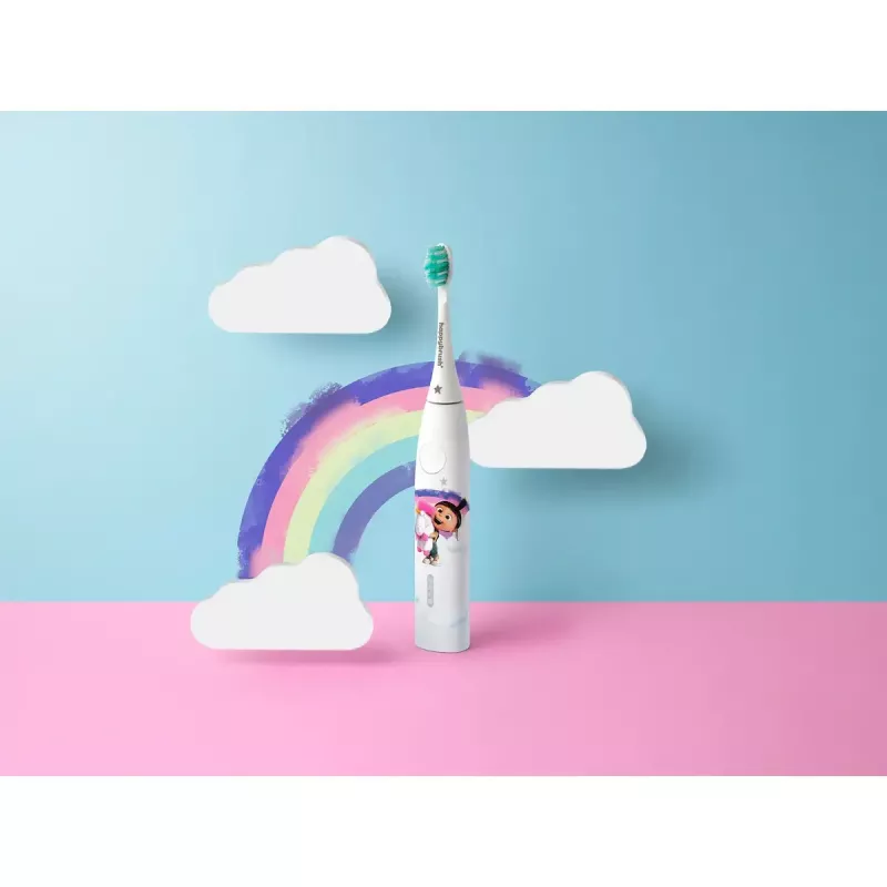 Elektriline hambahari Happybrush ECO VIBE KIDS Agnes + 3 vahetusotsikut