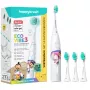 Elektriline hambahari Happybrush ECO VIBE KIDS Agnes + 3 vahetusotsikut