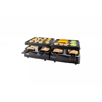 Unold 48755 raclette-grill 8 inimesele 1300 W Must