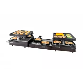 Unold 48755 raclette-grill 8 inimesele 1300 W Must
