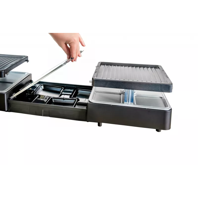 Unold 48755 raclette-grill 8 inimesele 1300 W Must
