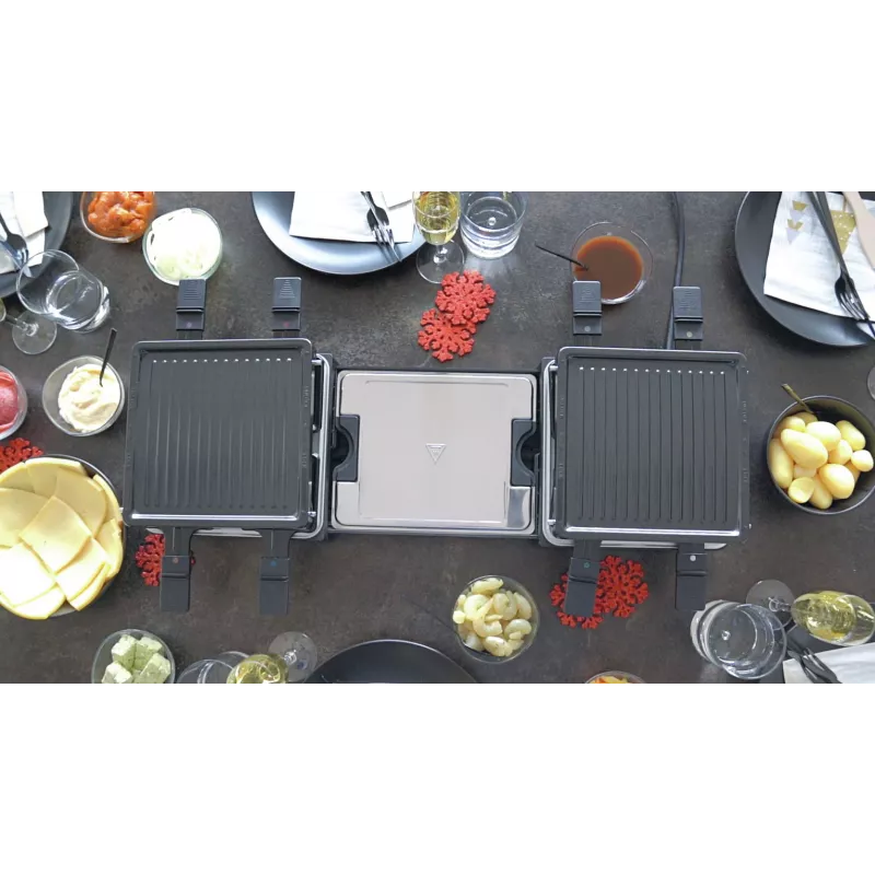 Unold 48755 raclette-grill 8 inimesele 1300 W Must