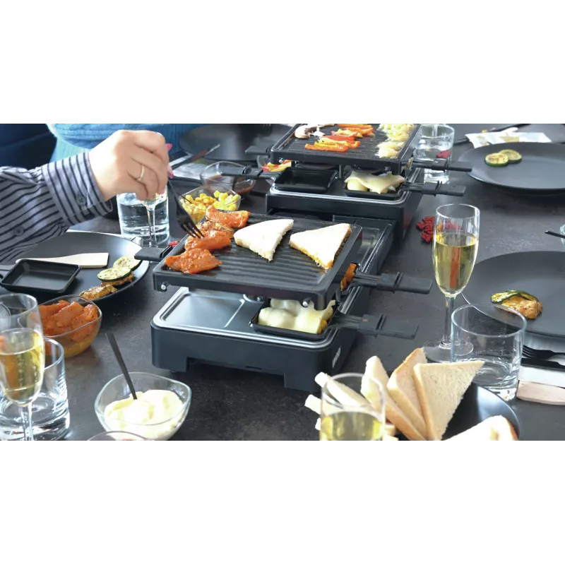Unold 48755 raclette-grill 8 inimesele 1300 W Must