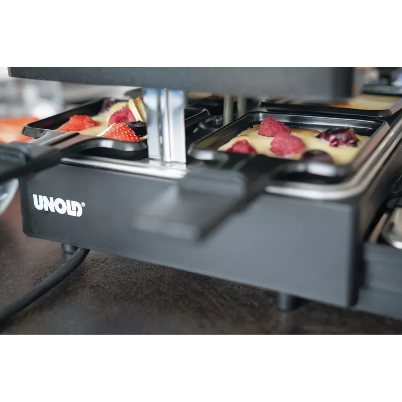 Unold 48755 raclette-grill 8 inimesele 1300 W Must