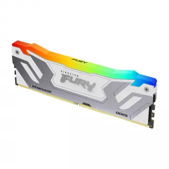 Kingston Technology FURY 24GB 8400MT/s DDR5 CL40 CUDIMM Renegade RGB Valge XMP