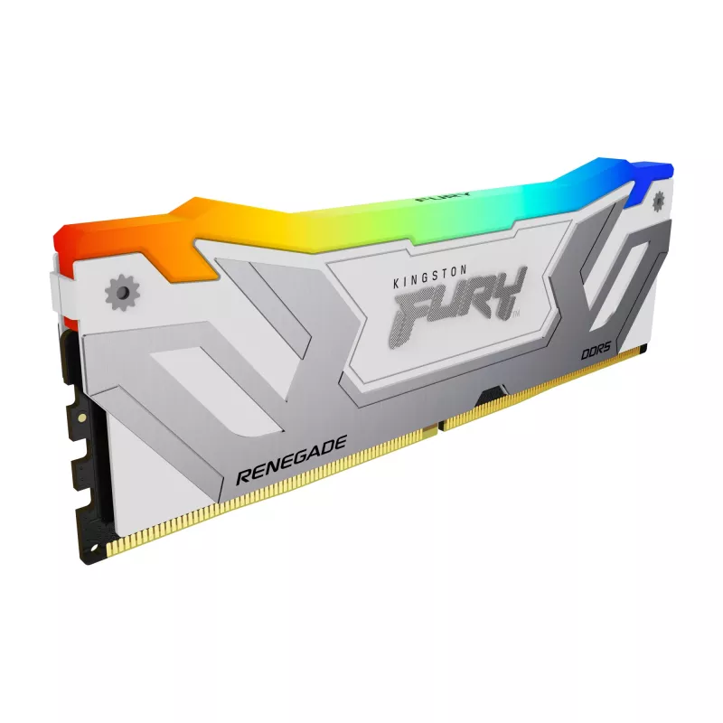 Kingston Technology FURY 24GB 8400MT/s DDR5 CL40 CUDIMM Renegade RGB Valge XMP