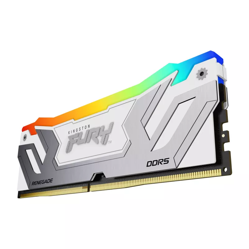 Kingston Technology FURY 24GB 8400MT/s DDR5 CL40 CUDIMM Renegade RGB Valge XMP