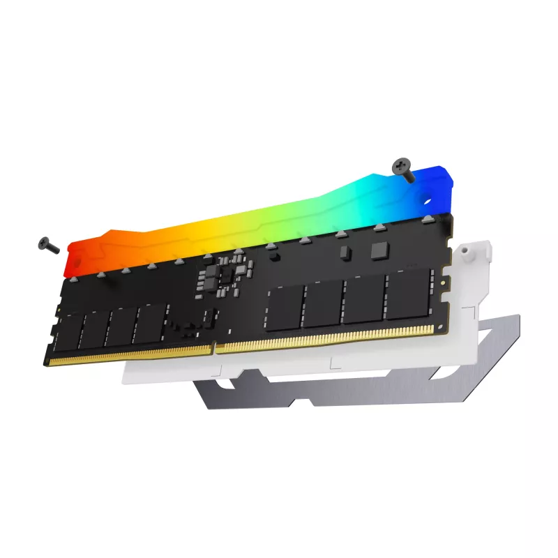 Kingston Technology FURY 24GB 8400MT/s DDR5 CL40 CUDIMM Renegade RGB Valge XMP