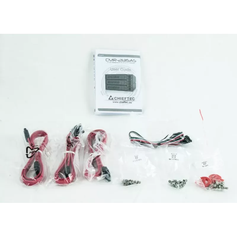 Chieftec CMR-3141SAS kettaseadme paneel Must