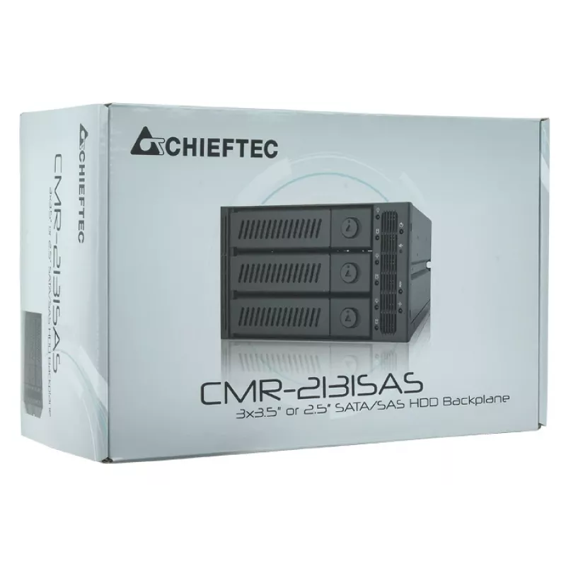 Chieftec CMR-3141SAS kettaseadme paneel Must
