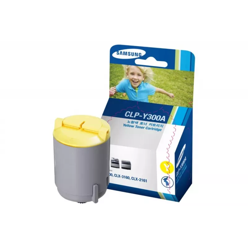 Samsung CLP-Y300A toonerikassett 1 tk Originaal Kollane