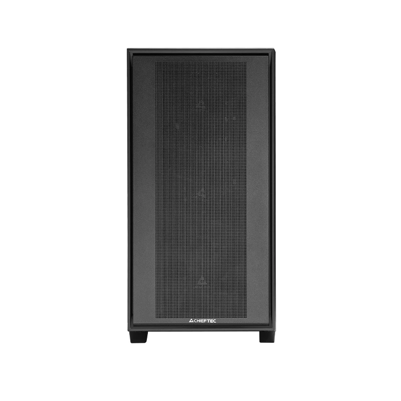 Chieftec Midi Tower GS-03B-BLK-OP Must