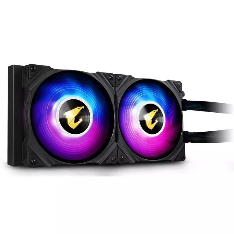 GIGABYTE AORUS WATERFORCE 240 protsessori kõik-ühes vedelikjahutus 12 cm must