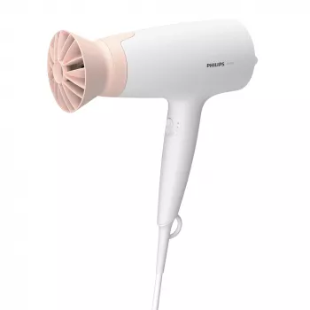 Föön Philips BHD300/00 1600 W, 3 kuumustaset, 3 kiirust, jahutusfunktsioon, roosa/valge, 1,8 m juhe