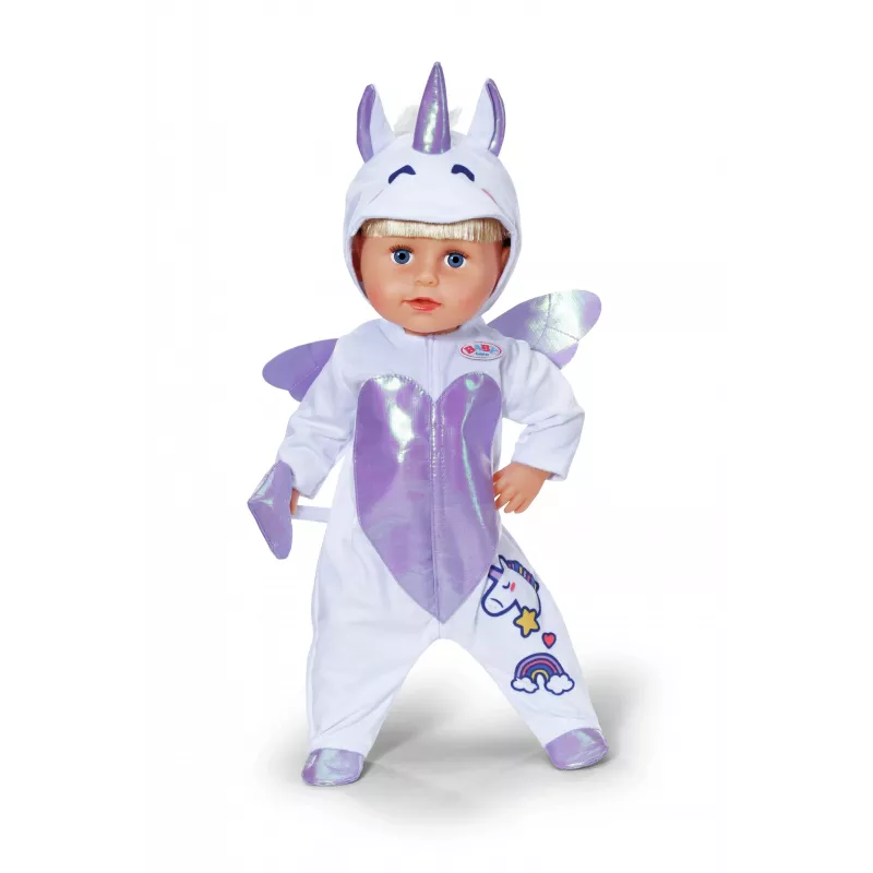 BABY born Ükssarvik Onesie 43cm Nukukombinesoon