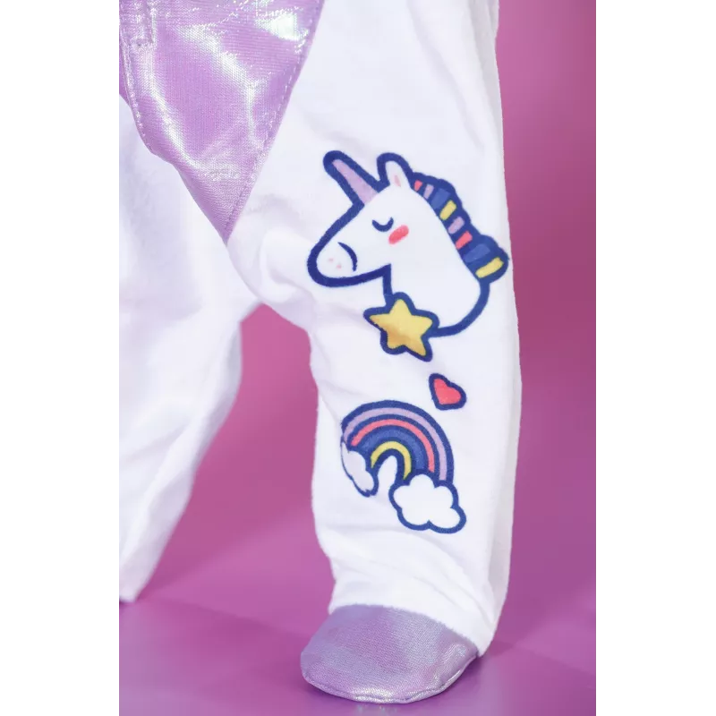 BABY born Ükssarvik Onesie 43cm Nukukombinesoon