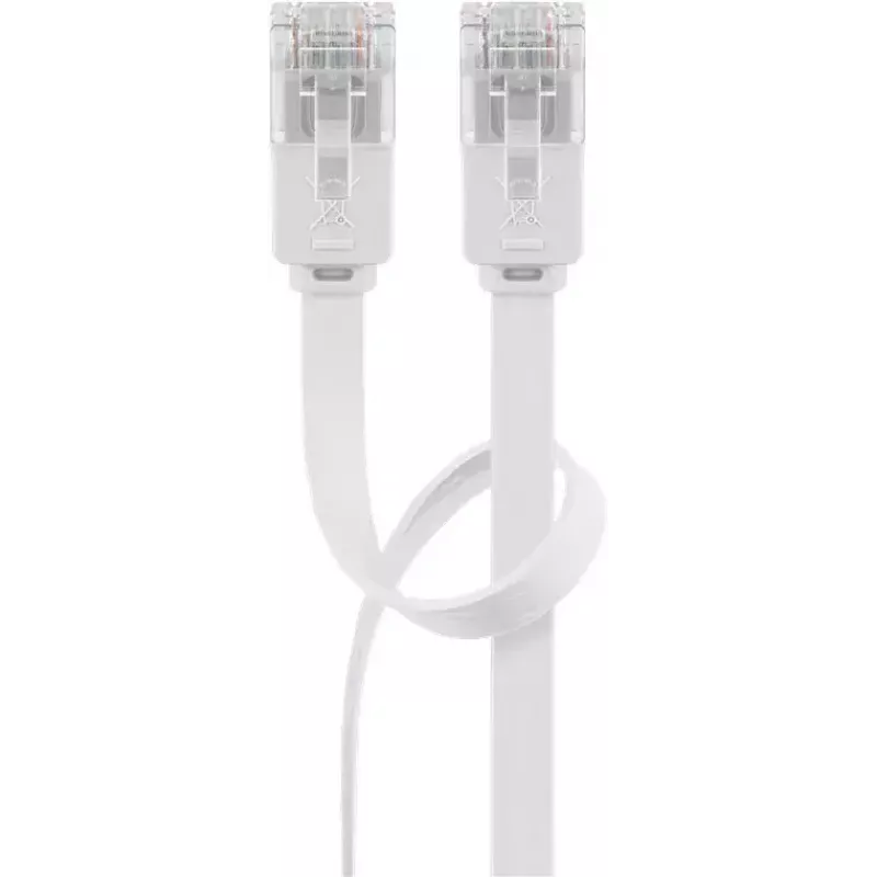 Võrgukaabel Goobay 93358 1m Cat5e U/UTP RJ-45 Valge
