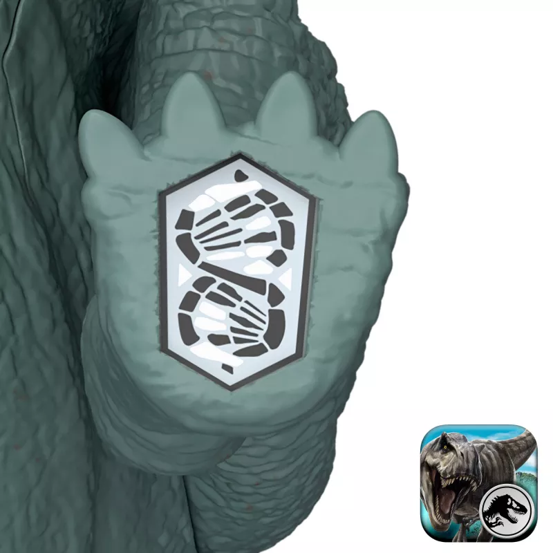 Jurassic World Rebirth Wild Roar Maiasaura dinosaurusemänguasi, sabaga juhitav rünnakuhammustus ja heli