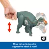 Jurassic World Rebirth Wild Roar Maiasaura dinosaurusemänguasi, sabaga juhitav rünnakuhammustus ja heli