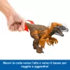 Jurassic World Rebirth Wild Roar Utahraptor Dinosaur Toy, Tail Controlled Attack Chomp & Sound