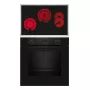 Keraamiline pliit ja elektriahi komplekt NEFF B2CCG6AK3 + T18SDH9L0 — Klaaskeraamiline 4-tsooniline pliit, 71 L elektriahi, CircoTherm®