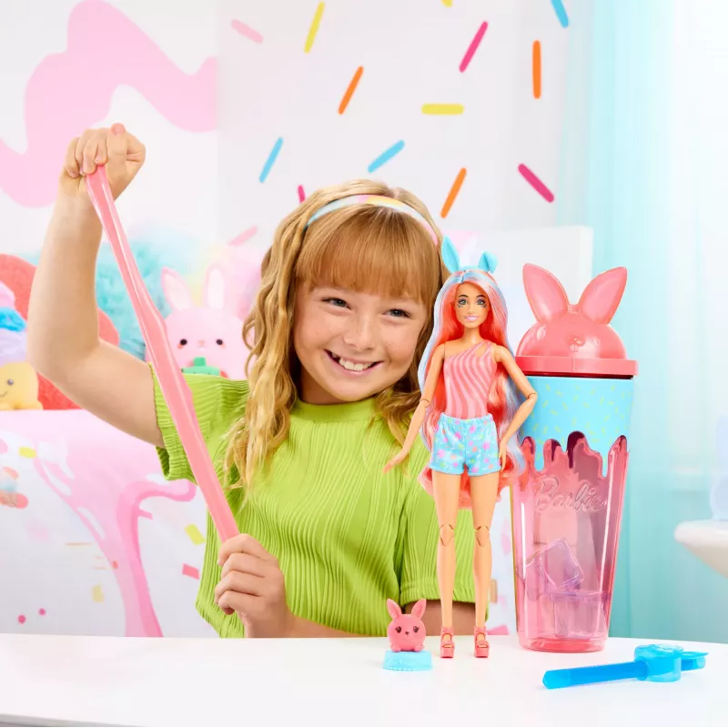 Mattel Barbie Pop! Reveal Shakes seeria kassipoja nukk, JCN87