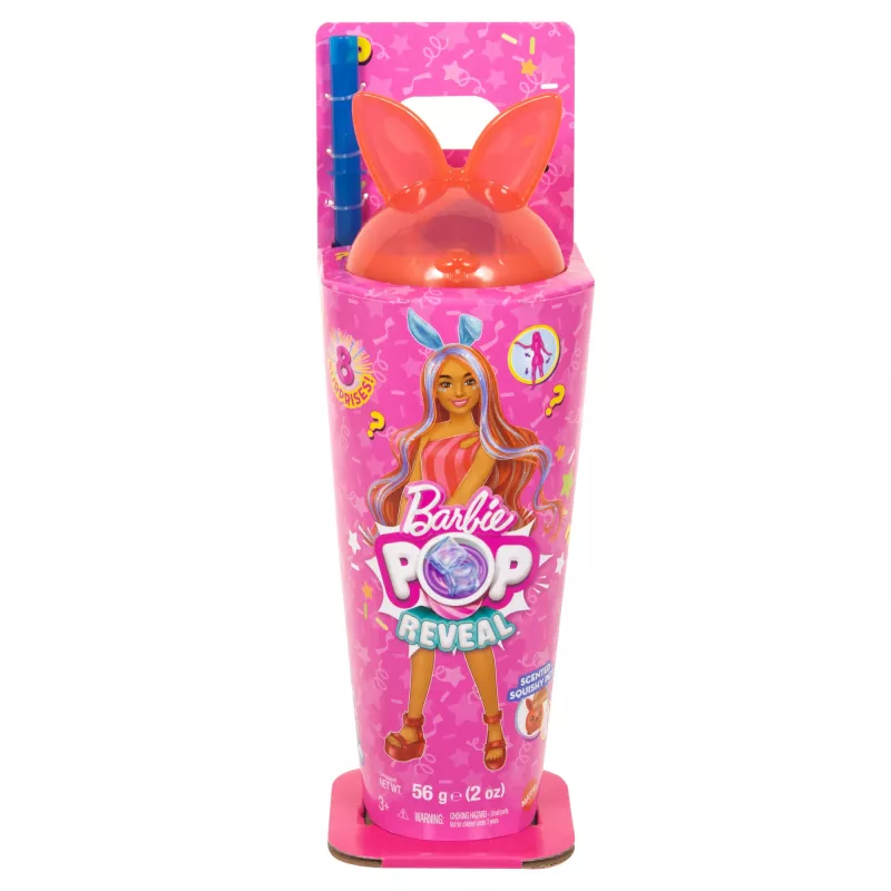 Mattel Barbie Pop! Reveal Shakes seeria kassipoja nukk, JCN87