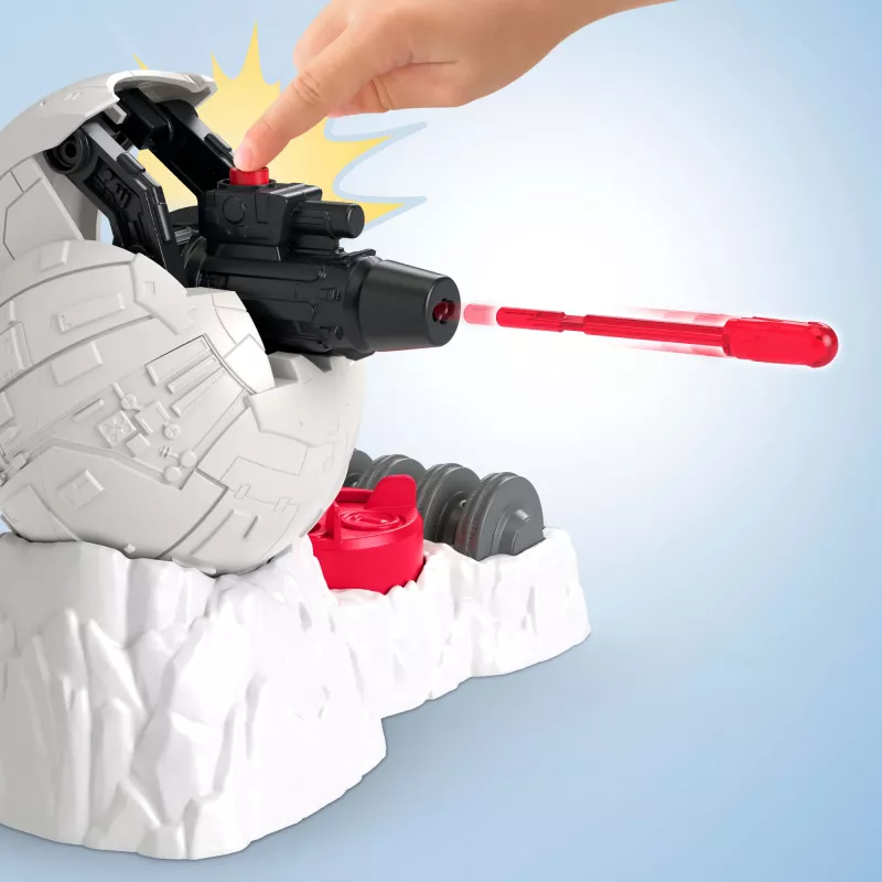 Fisher-Price Imaginext STAR WARS mässajate baasi kahurmänguasi Luke Skywalkeri valatud tegelase võtmega, 5 tk
