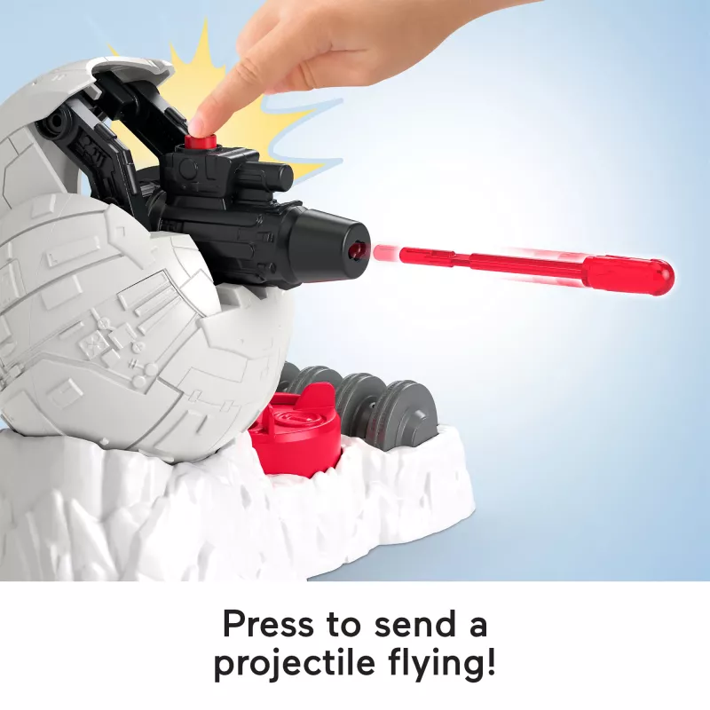 Fisher-Price Imaginext STAR WARS mässajate baasi kahurmänguasi Luke Skywalkeri valatud tegelase võtmega, 5 tk