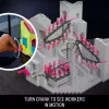 Mattel MEGA Squid Game Staircase Building Toy Kits with Action Figure (1707 pieces) for Collectors