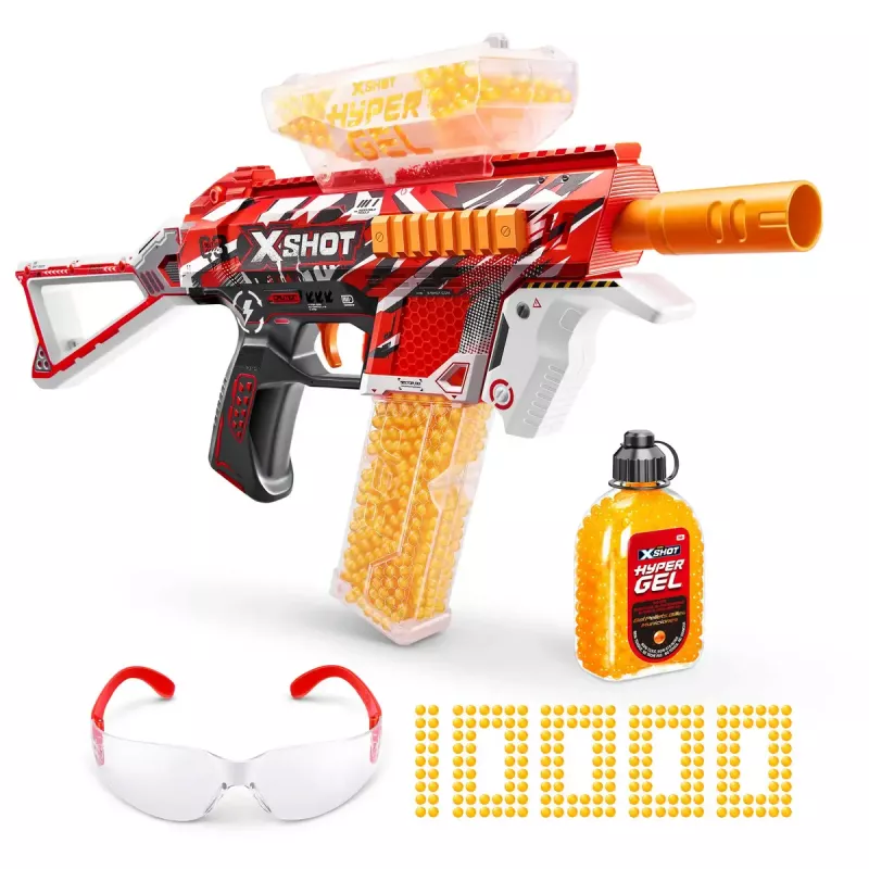 Toy blaster Zuru X-Shot Blaster Trace Fire 70FPS set 1500 balls, 36621
