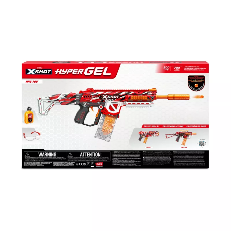 XSHOT Hyper Gel HPG-700 Blaster (20 000 Hyper Gel graanulit) ZURU